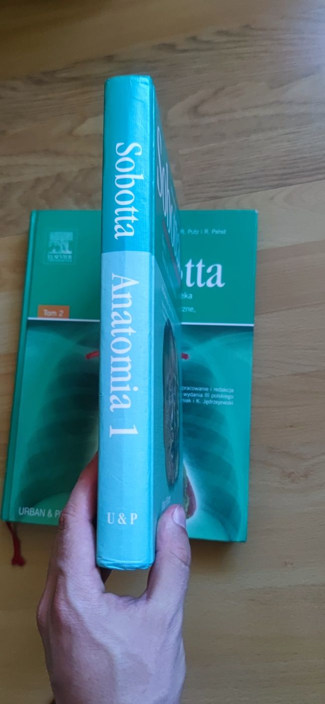Atlas anatomii Sobotta 1-2 tomy