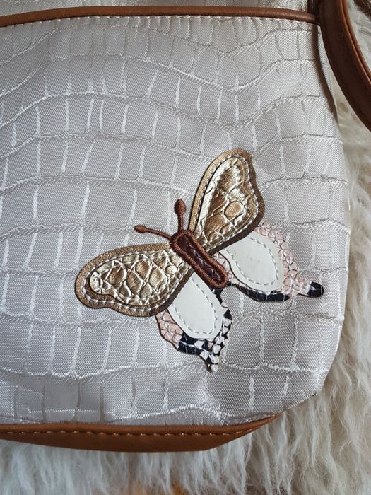 Nowa torebka gucci bag torba shoulder nerka motyl skora cekin