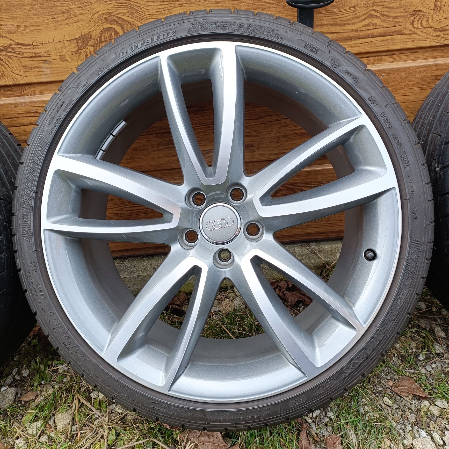 Koła alufelgi 5x112 20 9J et29 audi A4 a5 a6 a7 265/30r20