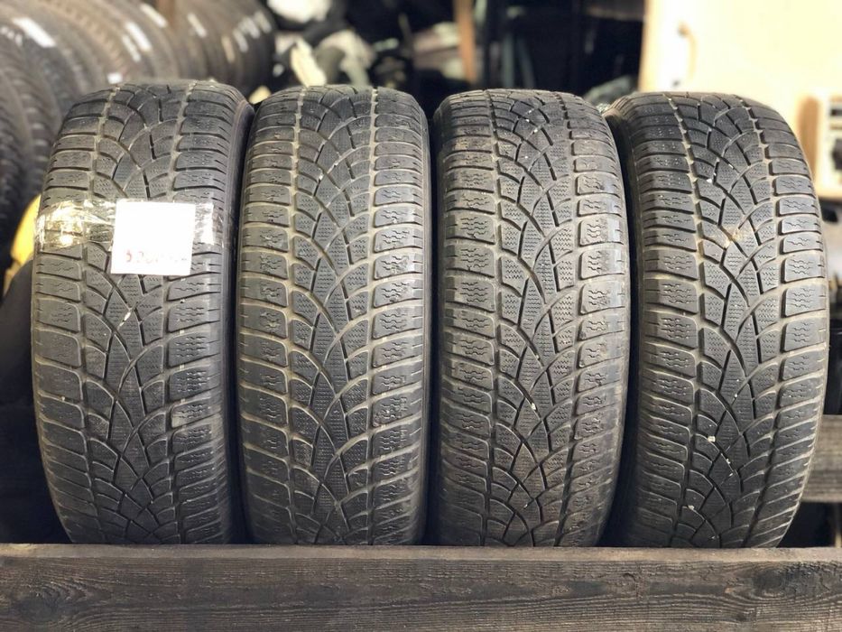 Зимова резина 205 55 р16 dunlop зимняя решина шины шины зима R16