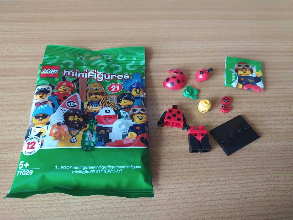 LEGO 71029 Minifigurki - Seria 21 BIEDRONKA