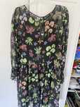 Luisa Cerano jedwabna sukienka 100% jedwab silk seta halka 40 L 42 XL