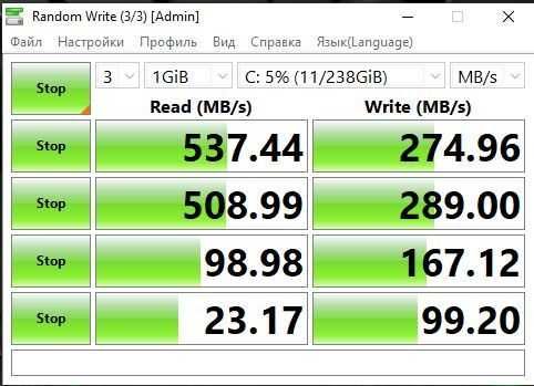SSD 256 GB 2.5" SATA3 твердотільний накопичувач SomnAmbulist 530 Mbps