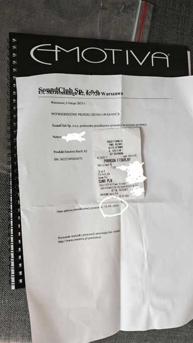 Emotiva BasX A2 gwarancja 3 Lata końcówka mocy