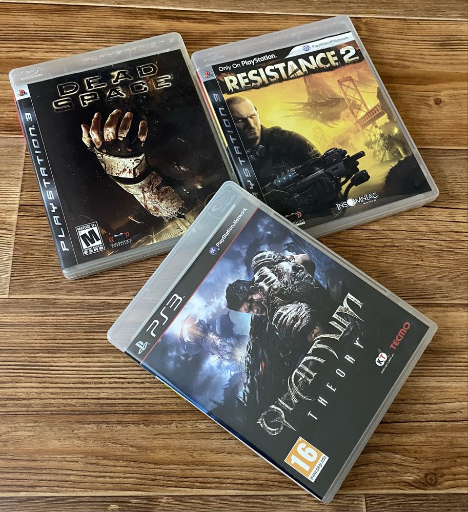 Sony PS3: Persona, Orange Box, Dead Space, GTA 5, Batman, Fallout 3