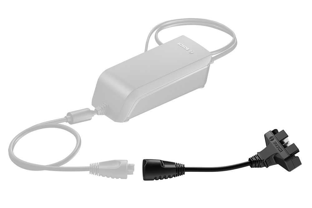 Adapter do ładowarki roweru elektrycznego Bosch Classic+ czarny
