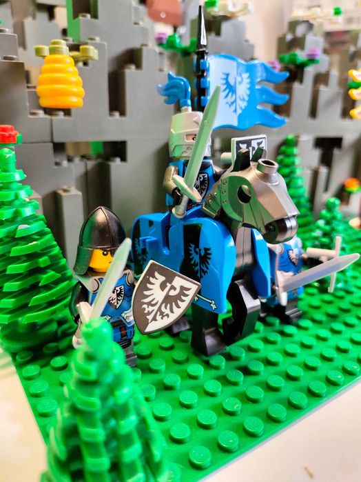 rycerze herbu black falcon - kompatybilne z LEGO