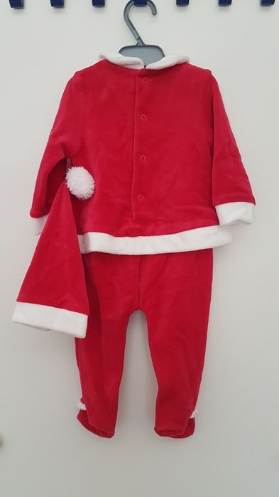 Fato Mãe Natal Menina 6meses