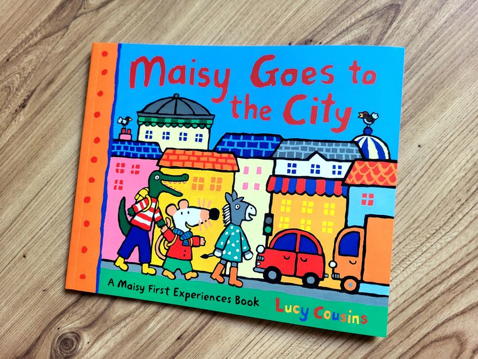 Maisy Goes to the City czytanka po angielsku Myszka Maisy