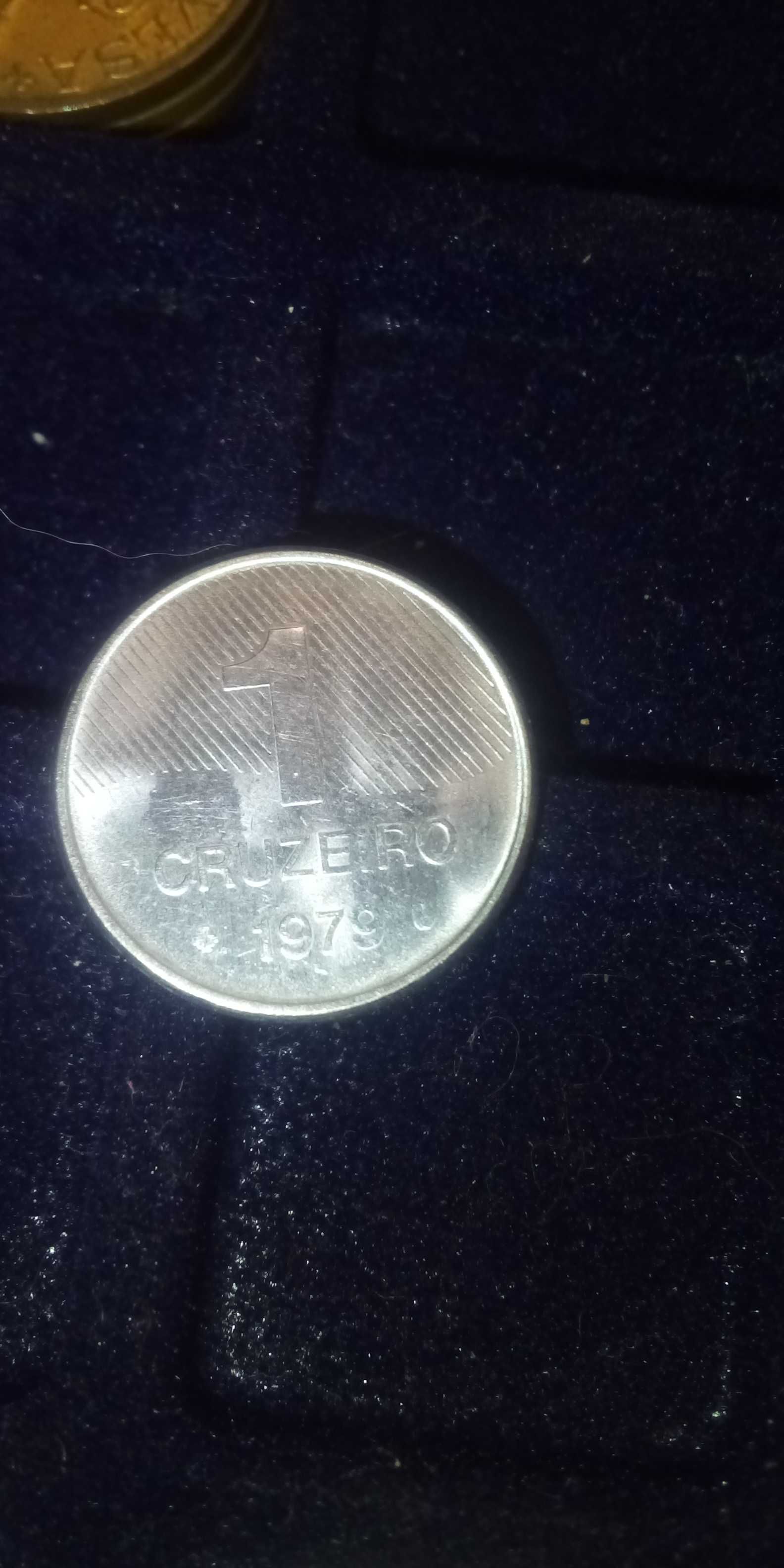 Moeda de 1 cruzeiro do brasil