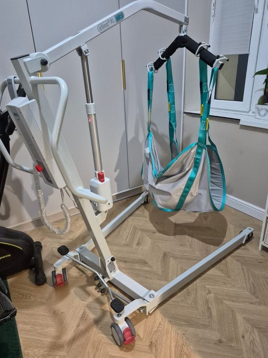 Podnośnik jezdny AKS Clino II – wersja XL – stan jak nowy