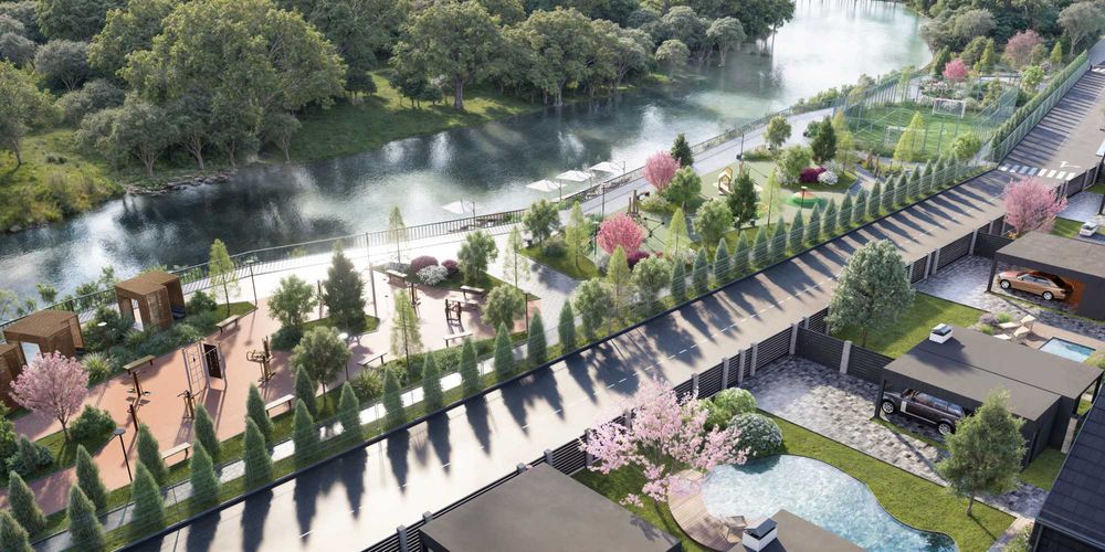 Продаж котеджу 130 кв.м КМ O!villas с. Зазимʼя (Київська область)