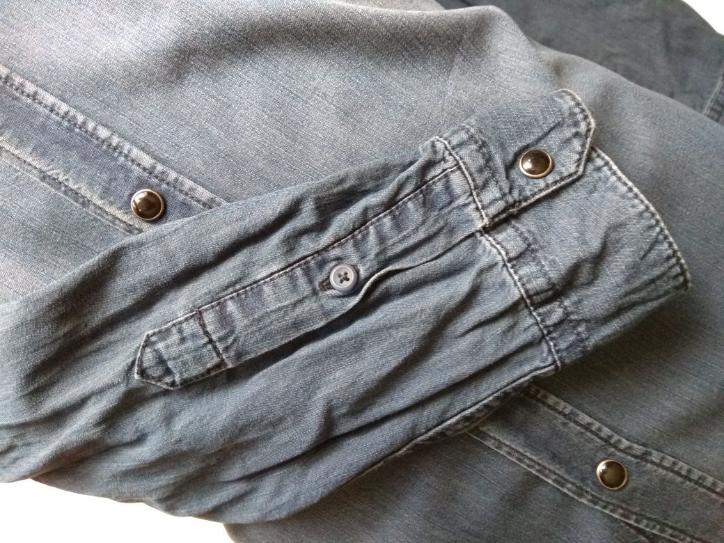 Рубашка джинсовая мужская Livergy