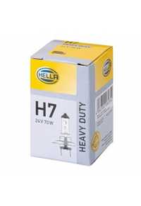 2 Żarówki Hella H7 HEAVY DUTY 24V 70W PX26d