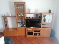 Móvel de madeira de sala