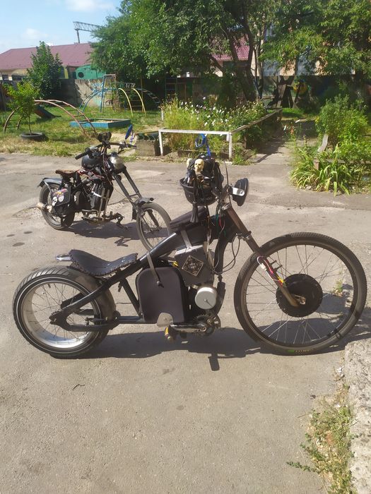 Електро чоппер байк