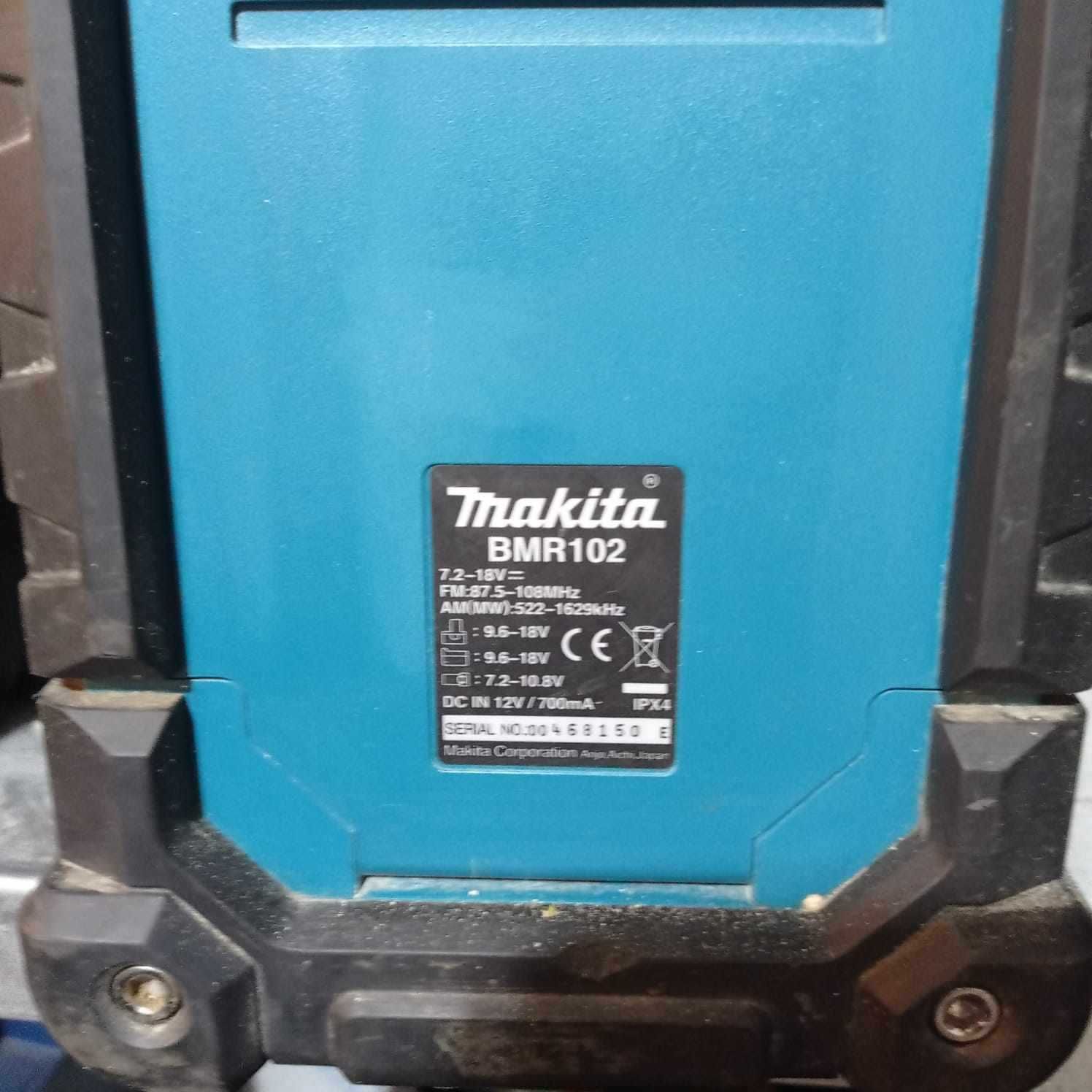 Radio budowlane makita Bmr102