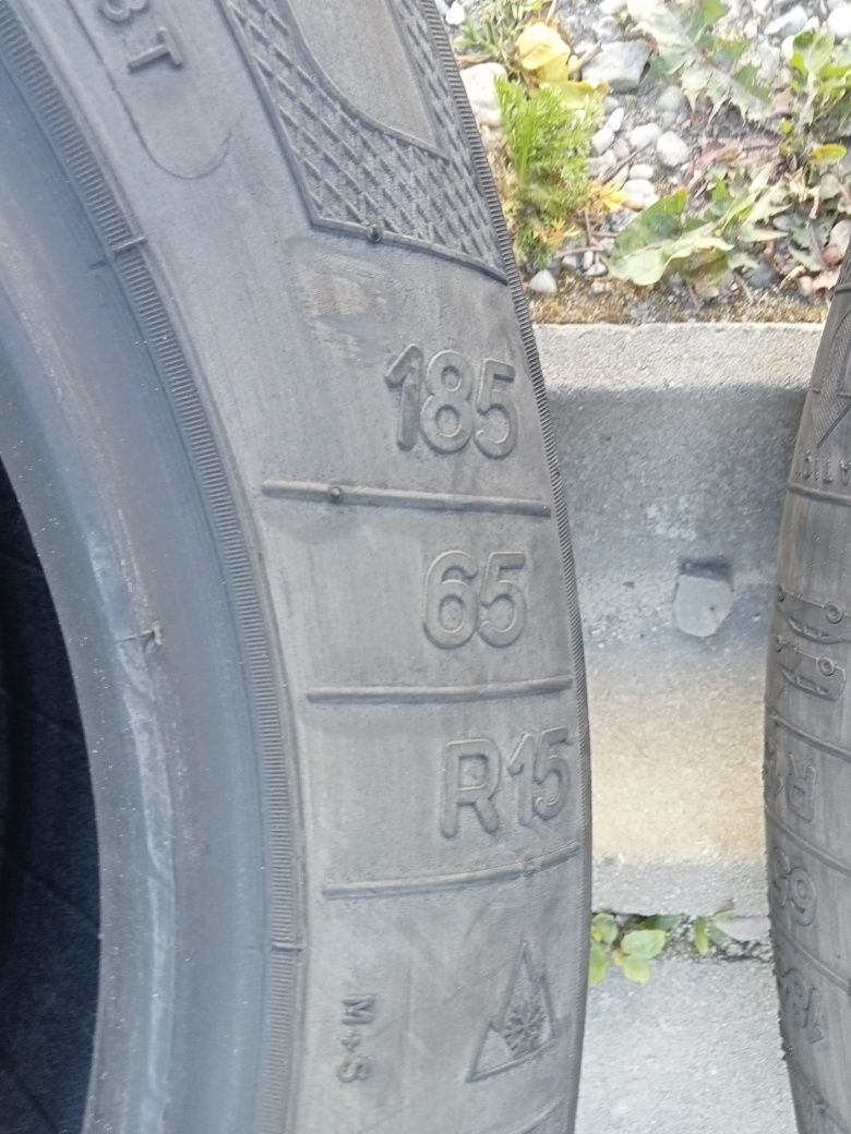 2x Opony Używane Całoroczne 185/65R15 Kleber