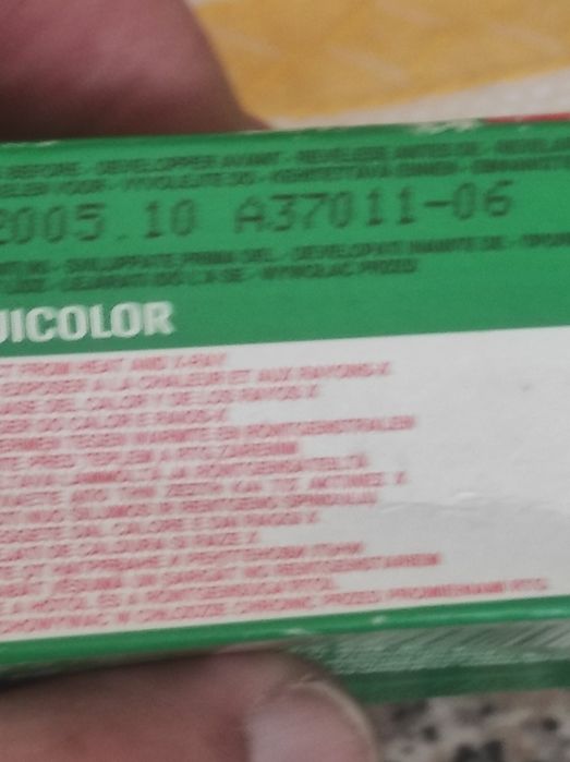 Rolos da Kodak para máquina fotográfica