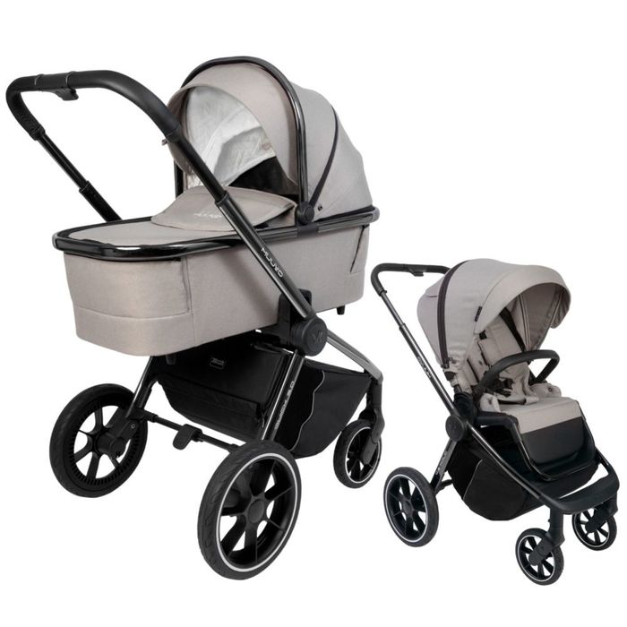 Wózek Muuvo quick 3.0 2w1 + gondola XL kolor steel gray