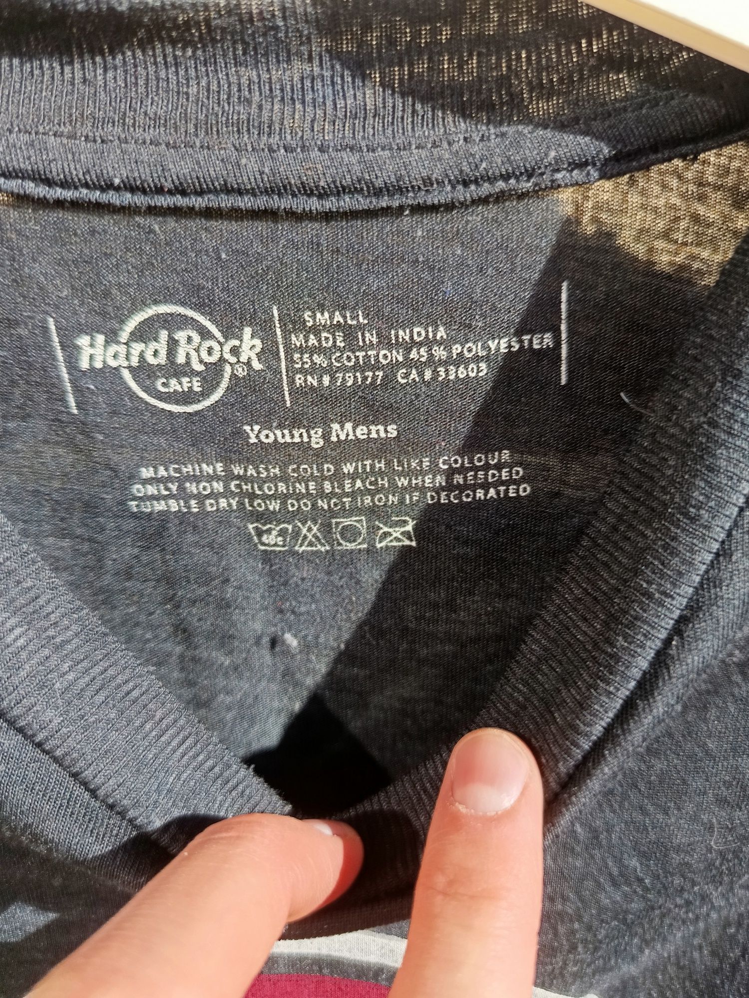 Koszulka T-shirt Hard Rock Cafe Copenhagen Kopenhaga size L Vintage Gr