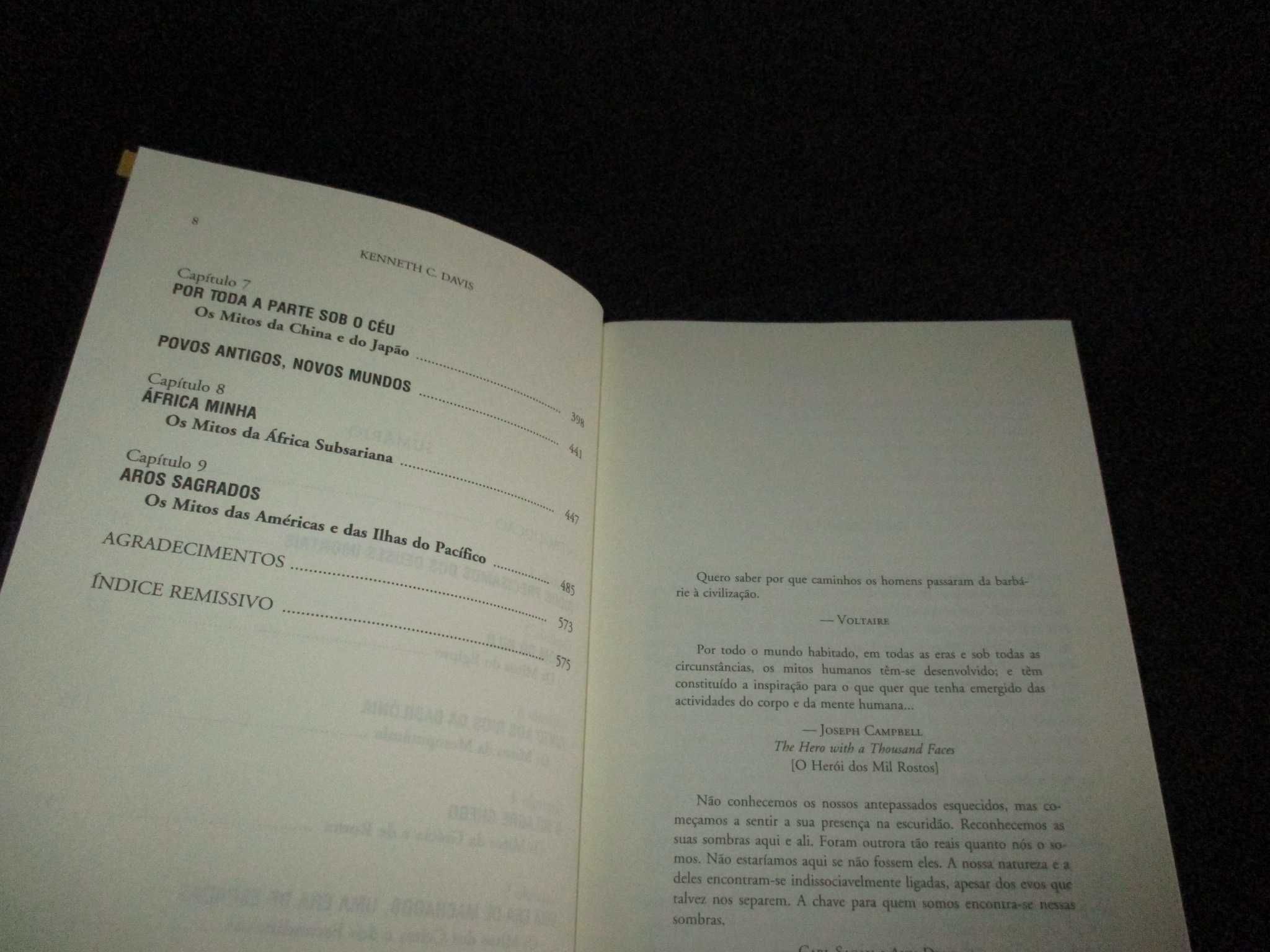 Livro Tudo o que precisa de saber sobre mitologia Kenneth C. Davis