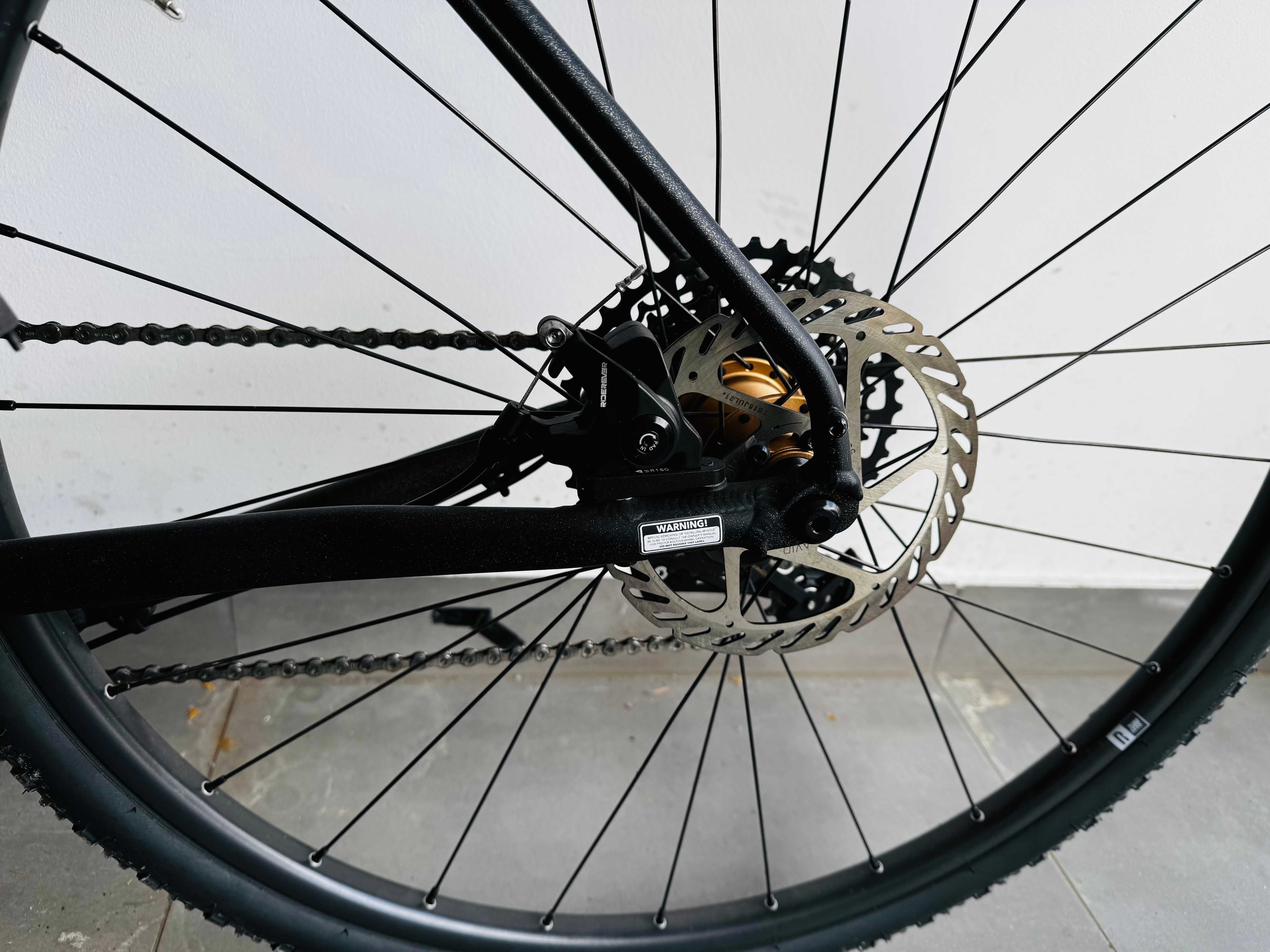 Rower Gravel RONDO Ruut AL2 ALL BLACK Rozmiar S