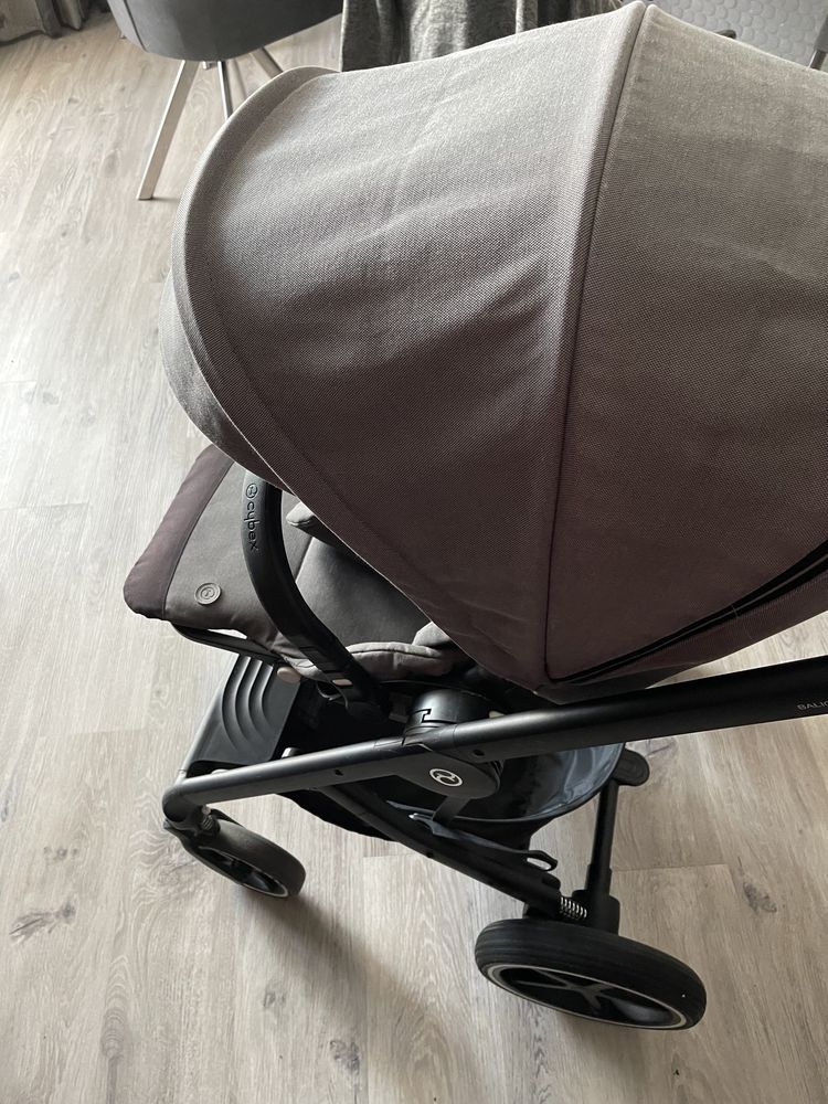 Коляска 3 в 1 Cybex Balios S Lux BLK Soho Grey