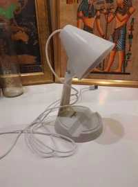 Lampka biurkowa biała Smukee lampa na USB stojak na telefon