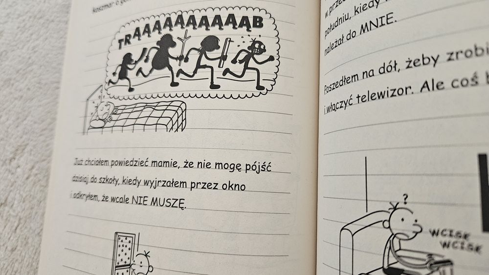 Dziennik Cwaniaczka Jak po łodzie Jeff Kinney