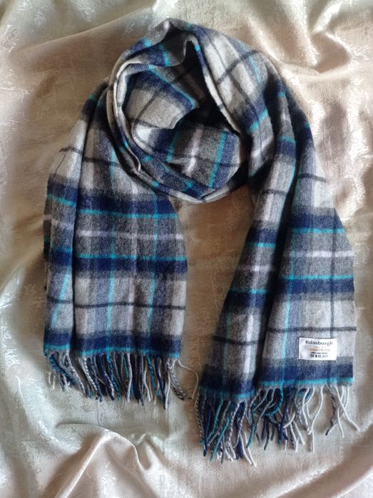 Шарф Edinburgh lambswool вовна 165х68 см