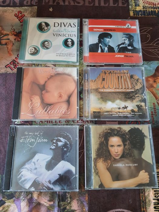 5 Cd de musica originais