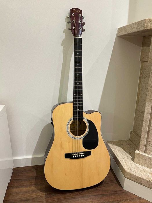 Guitarra Eletro Acústica Fender Squier SA-105CE