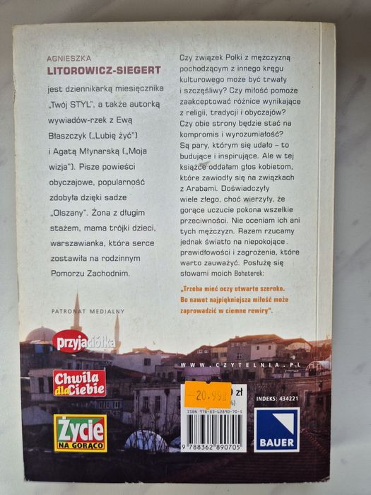 Książka arabska miłość