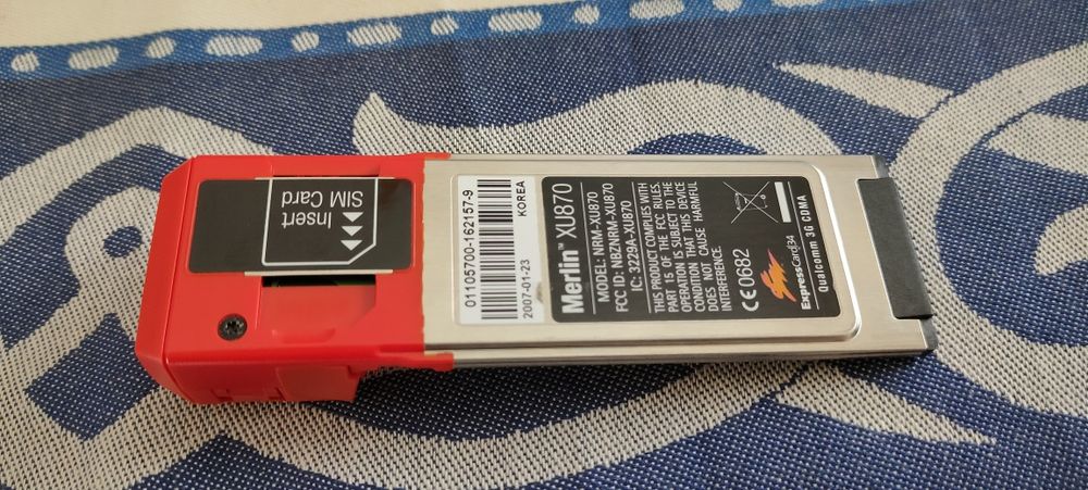 Placa 3G ExpressCard