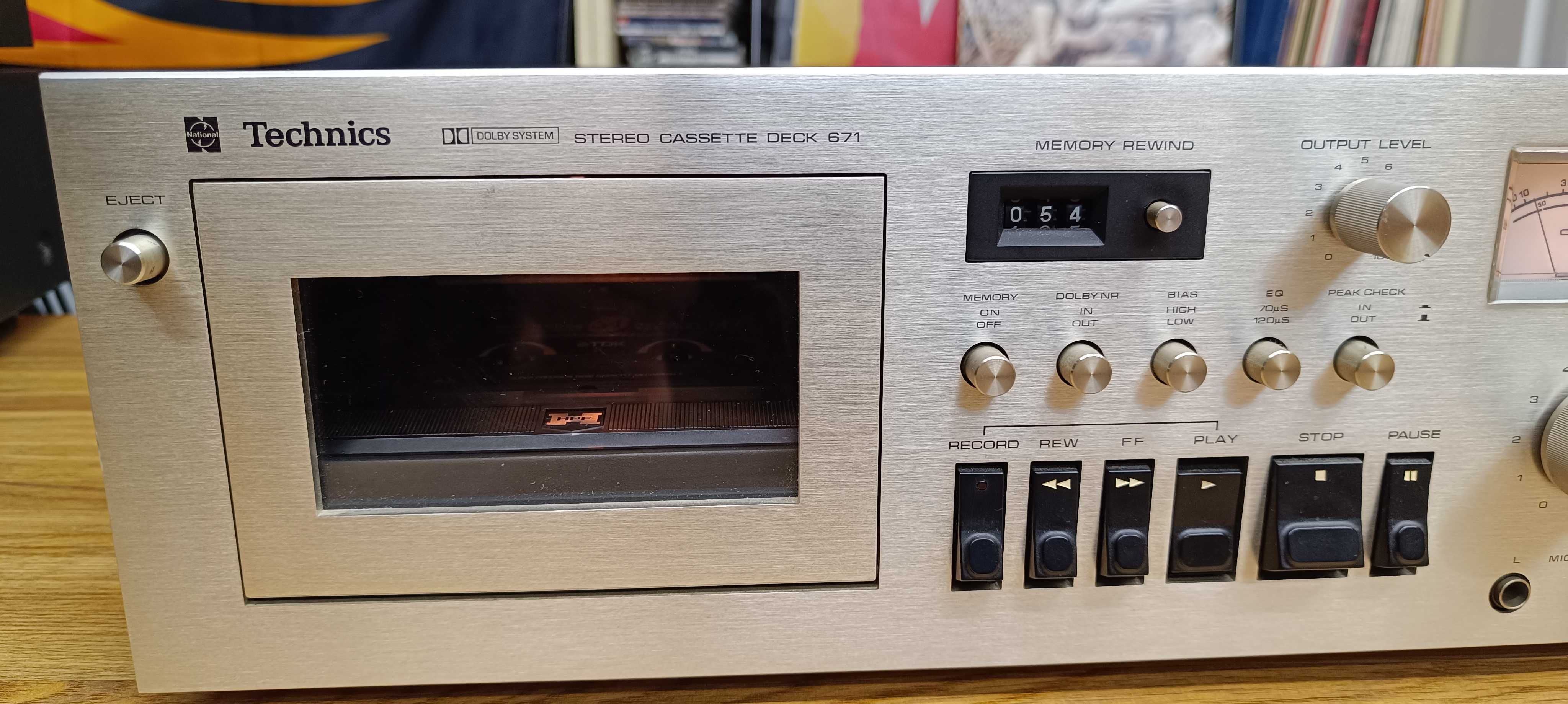 Касетна дека Technics RS-671 USD (відео роботи перед покупкою)
