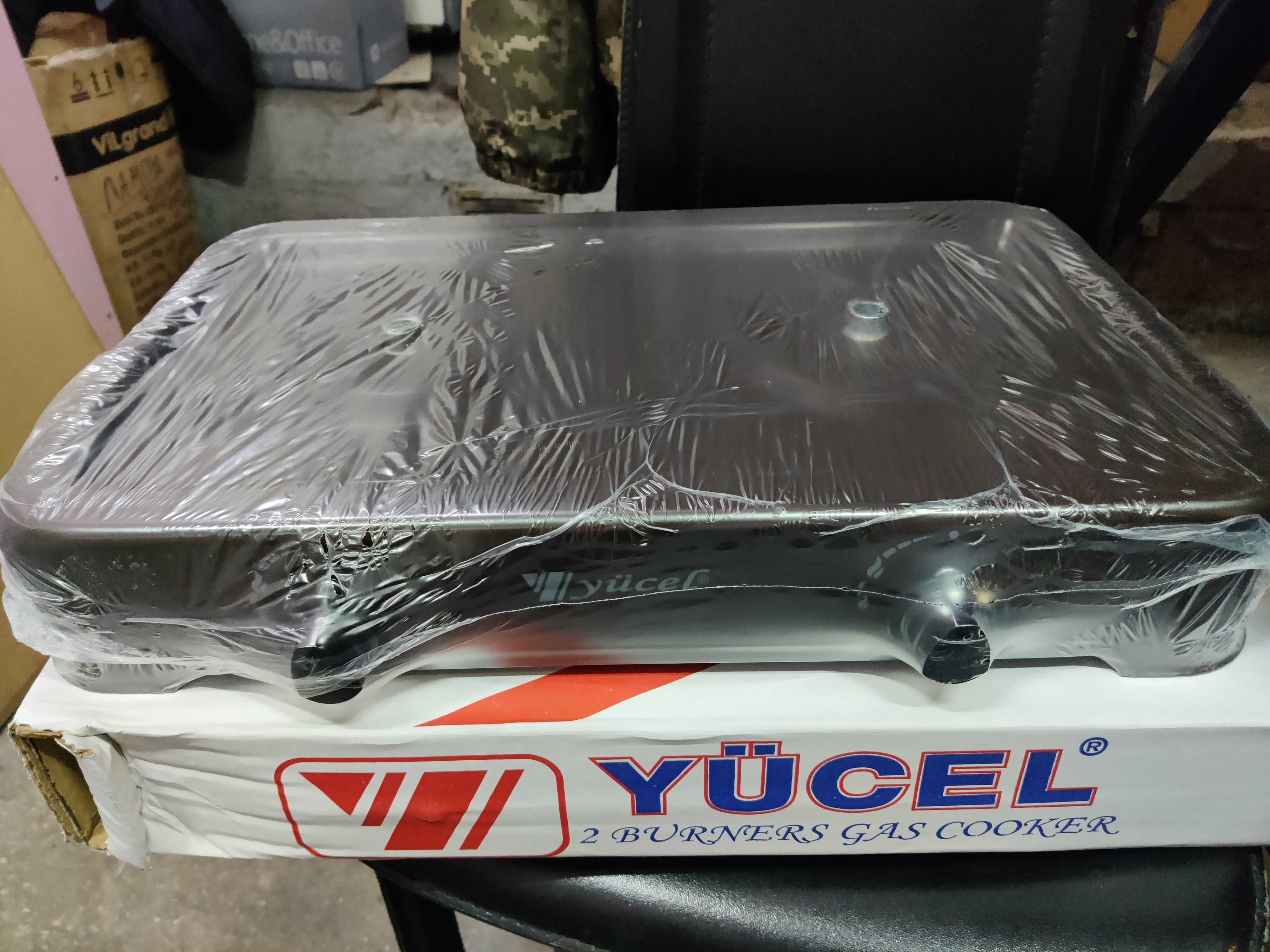 Настільна плита газова YUCEL O-200-LPG таганок 1к. 2к. 3к.