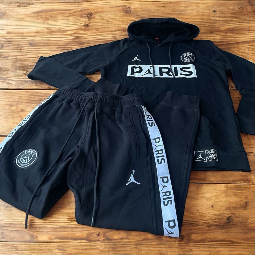 Костюм Nike Jordan Paris Saint Germain Штаны Худи Флис
