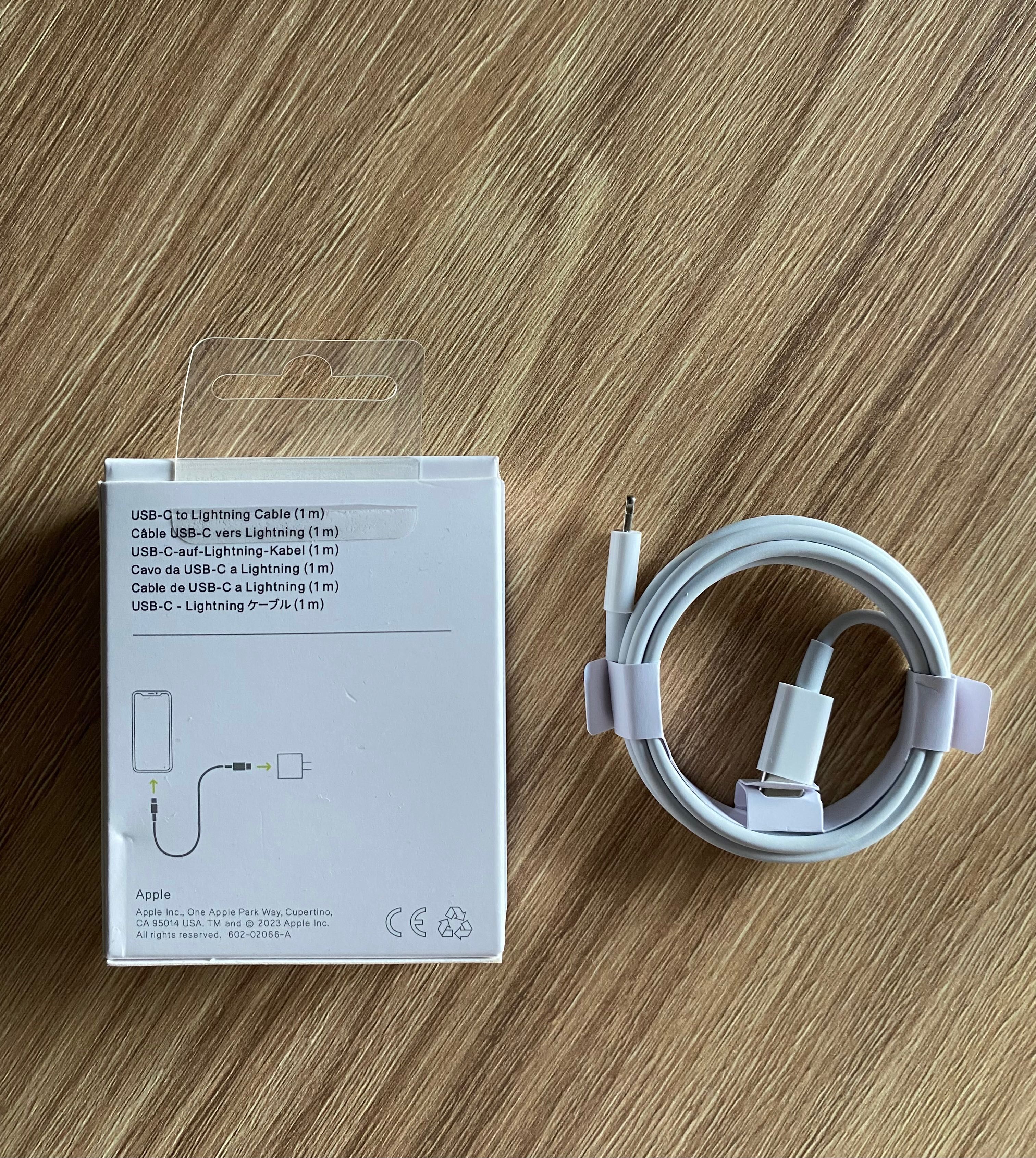 Nowy oryginalny kabel Apple USB-C Lightning 100 cm