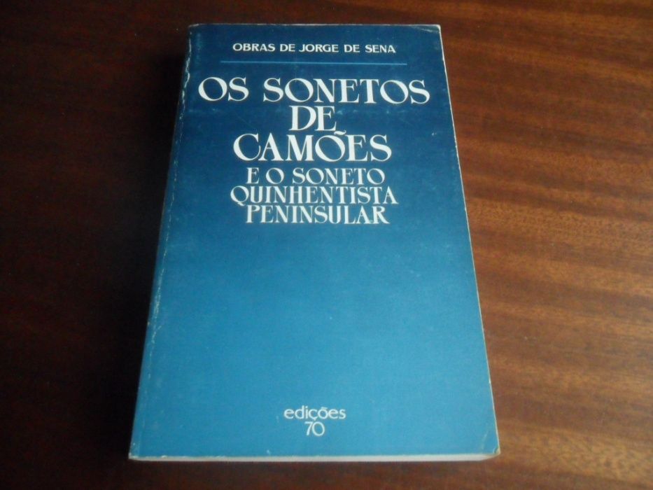 Os Sonetos de Camões e o Soneto Quinhentista Peninsular- Jorge de Sena