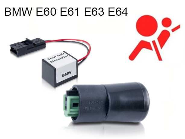Emulador Esteira Luz AirBag + Cinto BMW E60 E61 E63 E64 (NOVO)