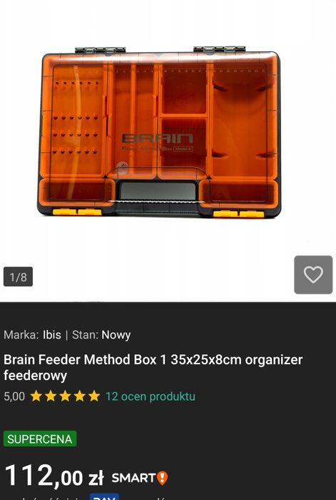 Pudełko Method Feeder Brain box model 2