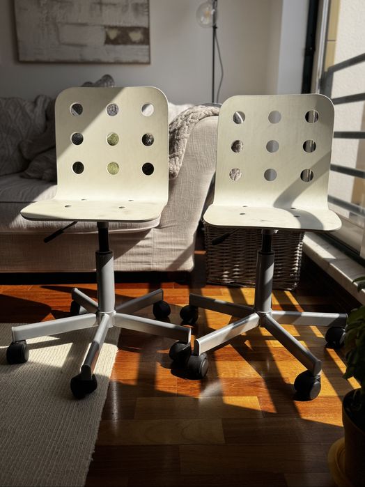 Cadeiras secretária IKEA JULES