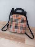 Burberry vintage torebka plecak