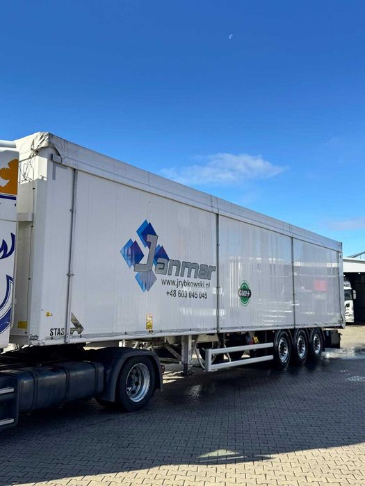 Naczepa Ruchoma Podłoga STAS S300ZX 8mm Bardzo dobry Stan