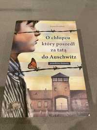 Książka „O chlopcu który poszedł za tatą do Auschwitz”