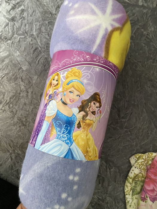 Manta polar princesas disney - nova