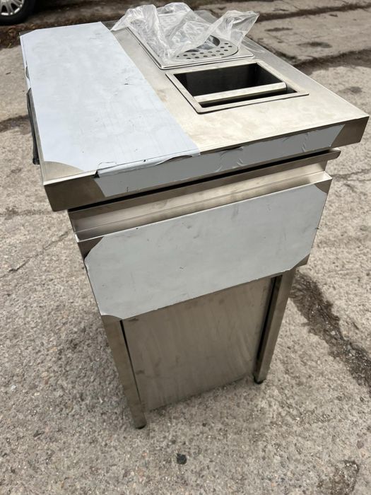 Стол мойка из нержавейки