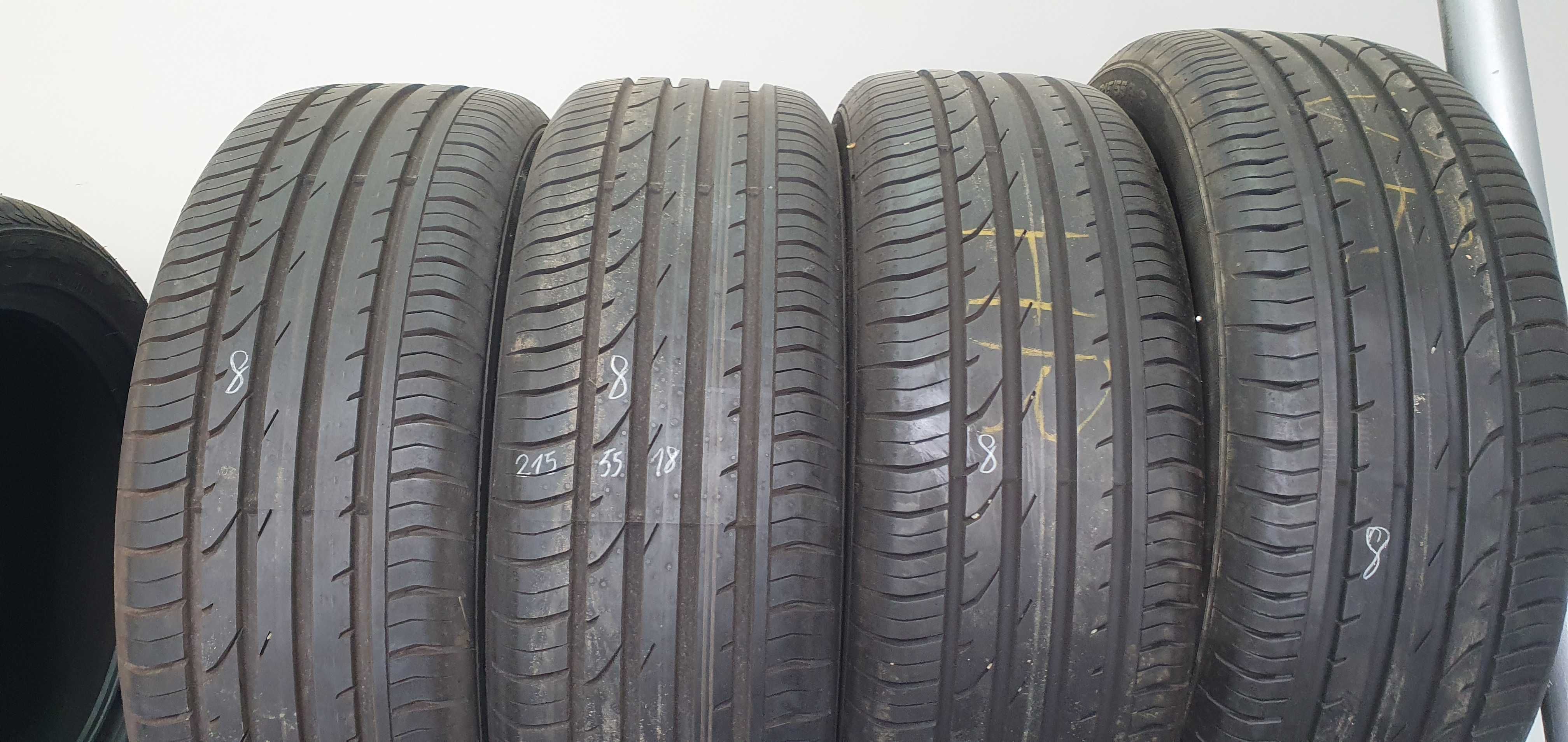 8. Continental Contipremium Contact 2 215/55 18R