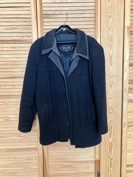 Męski wełniany płaszcz rozmiar XXL